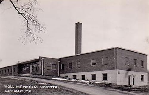 Street View of the Noll Memorial Hospital